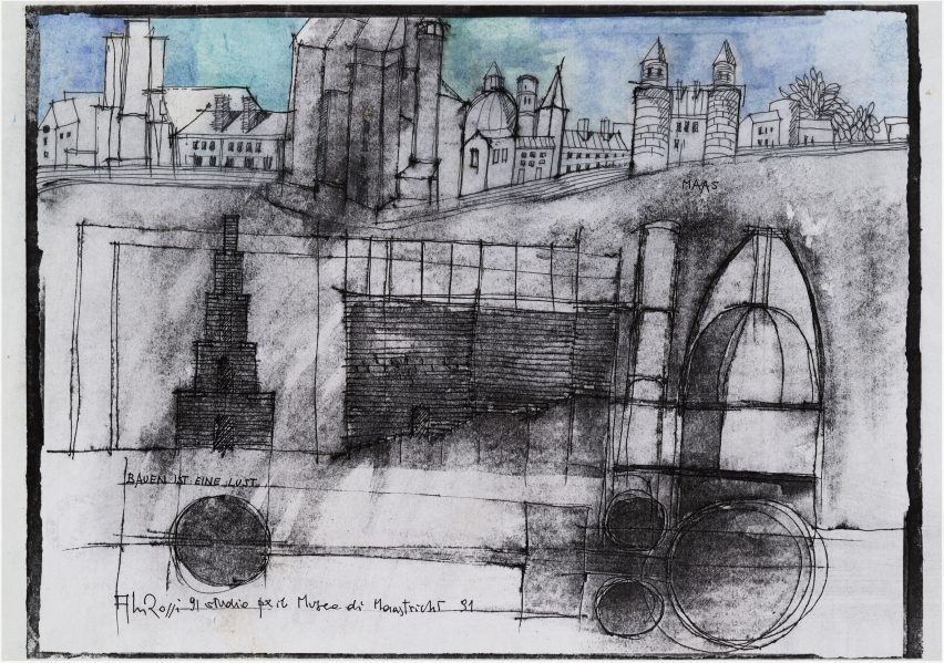 Maastricht museum by Aldo Rossi