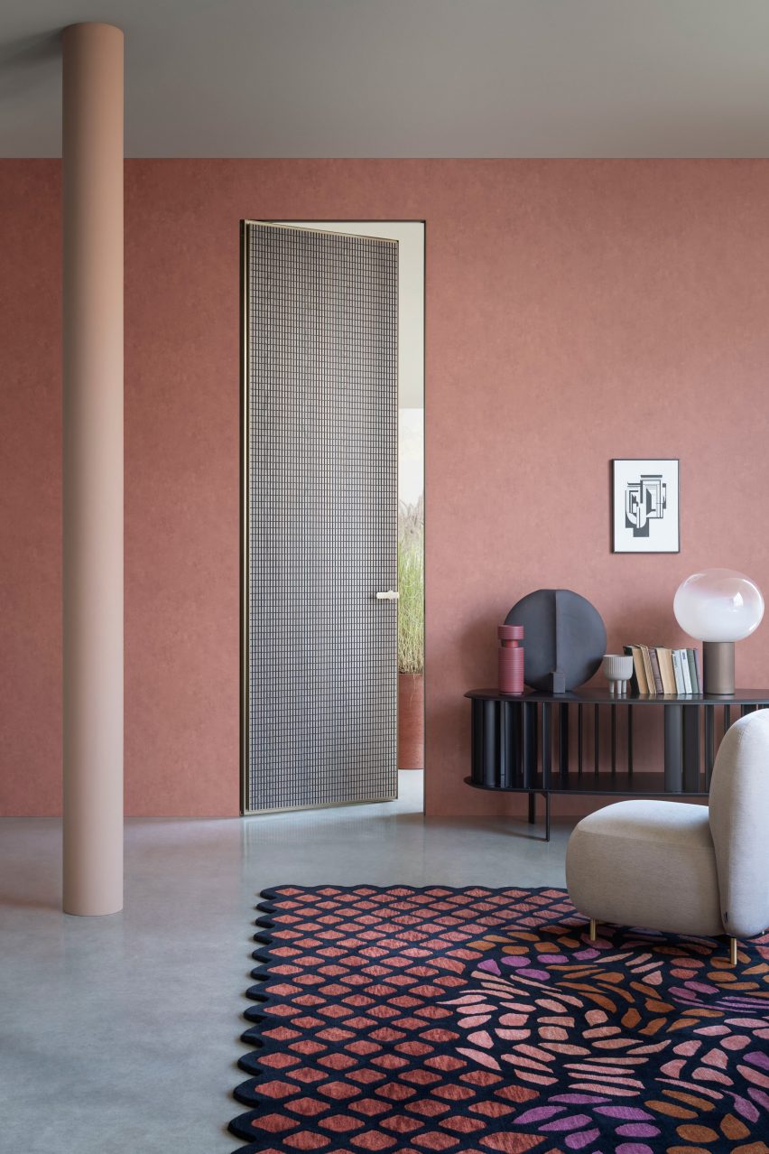 Altaj swing door by SBGA Blengini Ghirardelli for Lualdi
