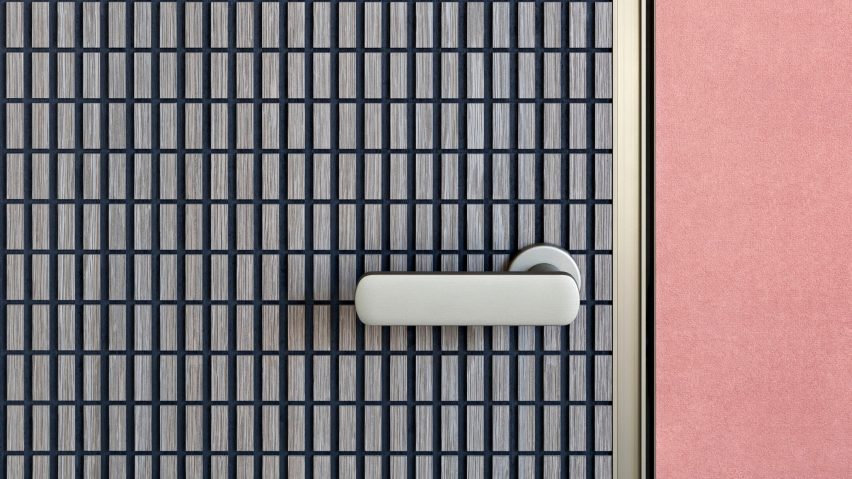 Altaj swing door by SBGA Blengini Ghirardelli for Lualdi
