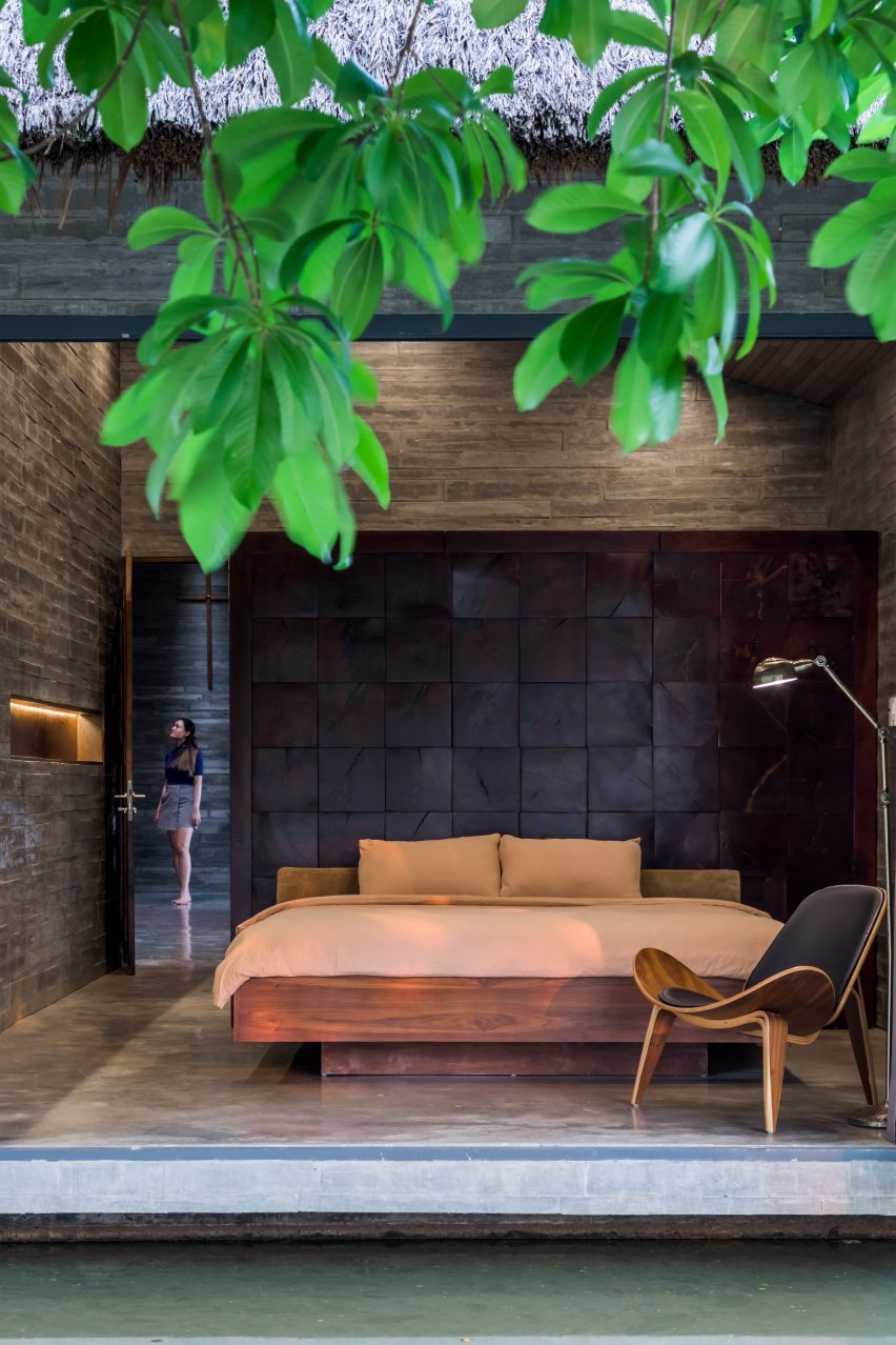 Bedroom of a Vietnamese holiday home