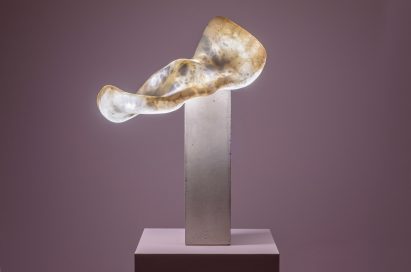 Aqua Fossil lamp by Amarist Studio