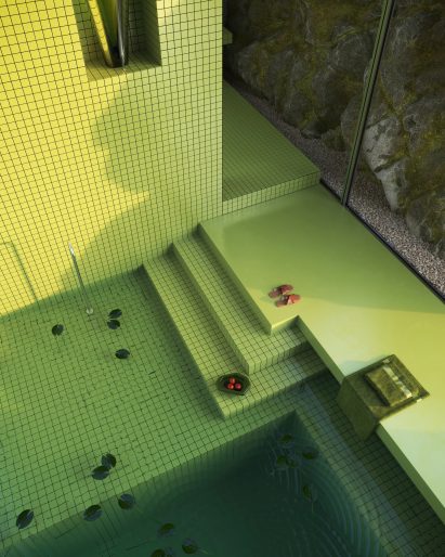 Bathroom in a virtual house