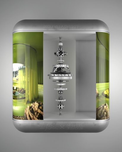 Fantasy architecture projects by Anthony Authié and Charlotte Taylor