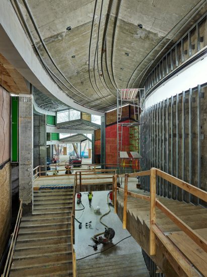 Inside museum redesign by Studio Gang