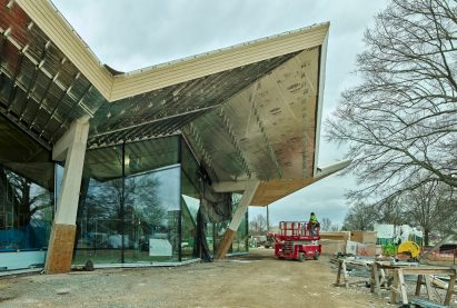 South end of Arkansas Museum of Fine Arts