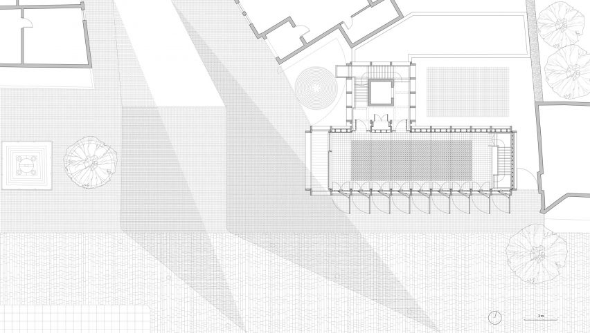 A floor plan for Auckland Tower by Niall McLaughlin Architects