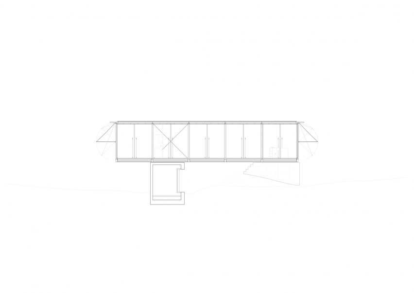 Section of Avala House by TEN