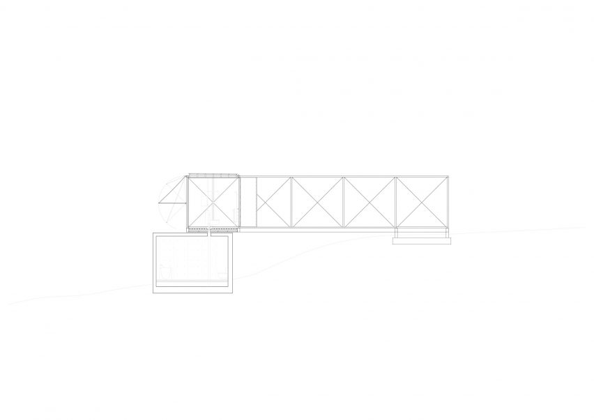 Section of Avala House by TEN