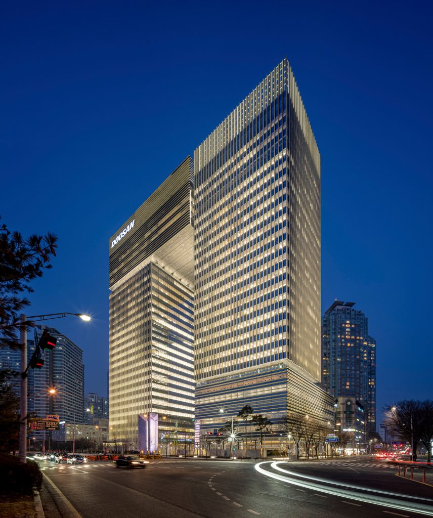Bundang Doosan Tower by KPF in Seoul