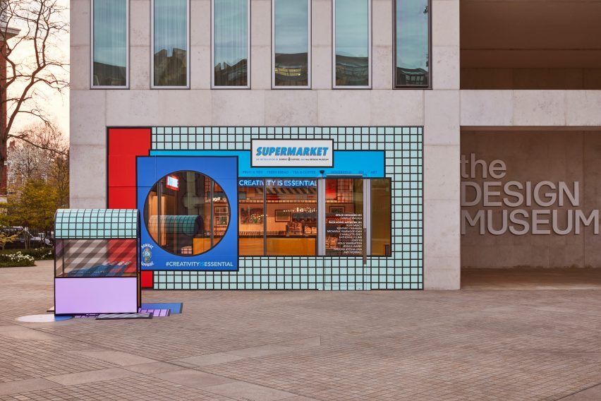 Camille Walala's Supermarket at the Design Museum