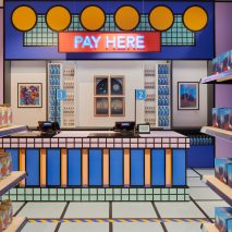 Camille Walala Supermarket pop-up shop