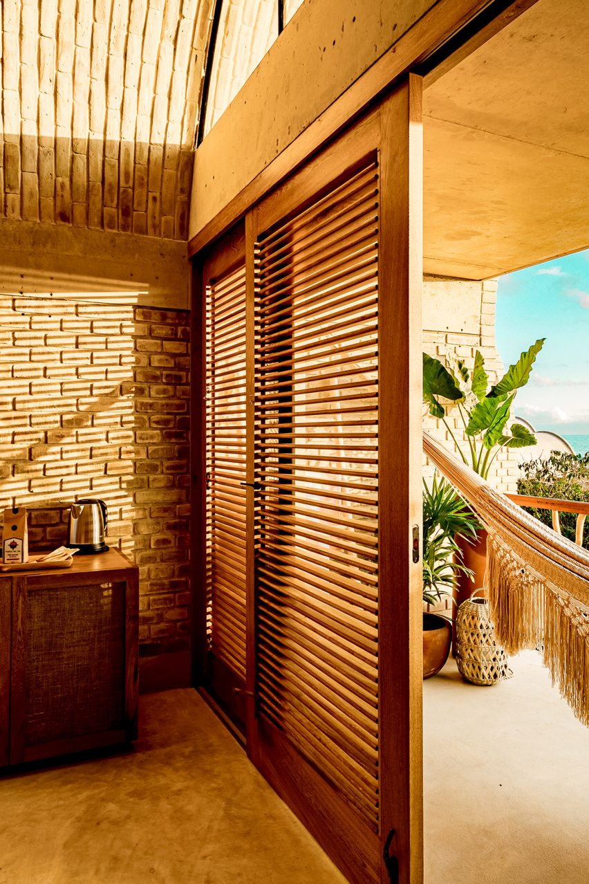 Alberto Kalach has designed a vaulted brick hotel in Oaxaca