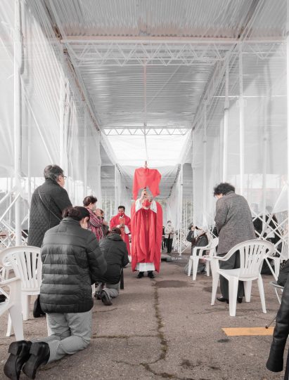 Alhambra Cross by Colab-19 in Bogota