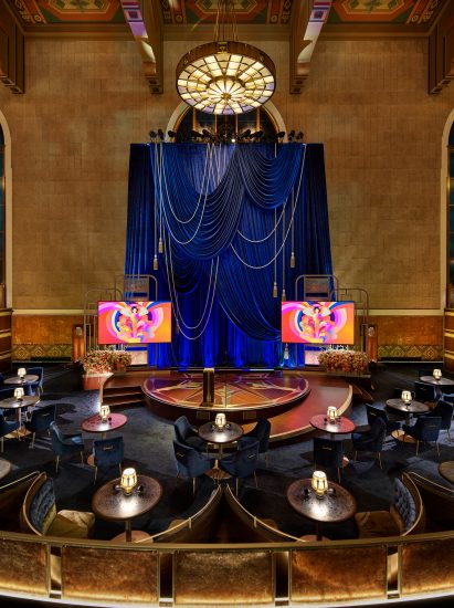 Oscars set within Union Station's ticket hall