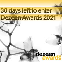 Dezeen Awards 2021 30 day left to enter