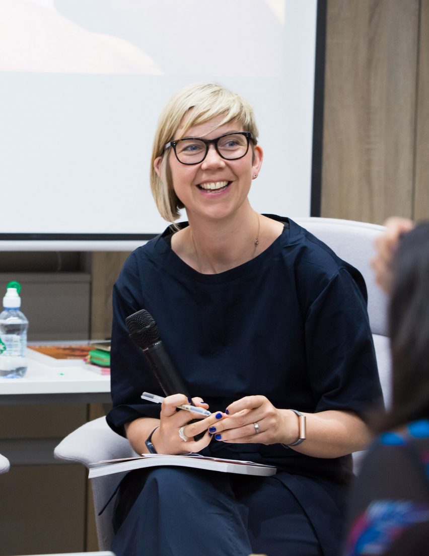 Dezeen Awards talk with Gary Hustwit and Katie Treggiden
