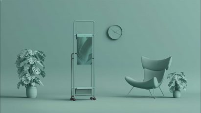 LG Trollie by Yunchik Lee a Dezeen and LG Display OLED Go competition finalist