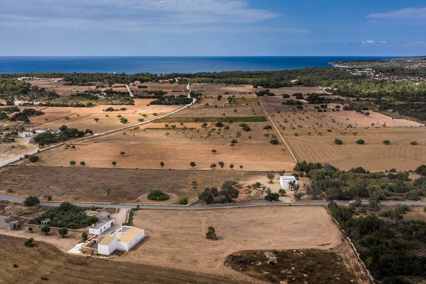 View of the site and surrounding buildings