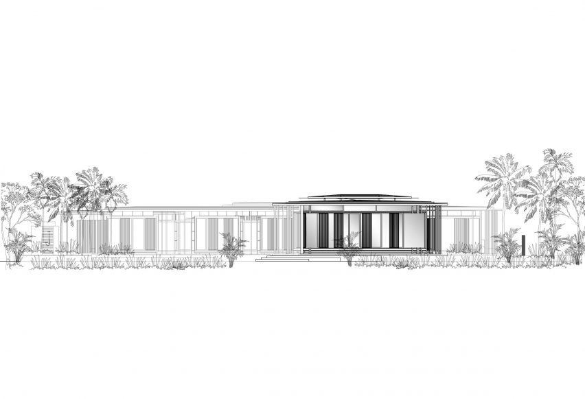 The Sirena House's facade