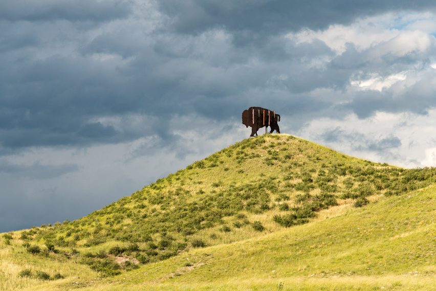A buffalo hiding cell tower technology