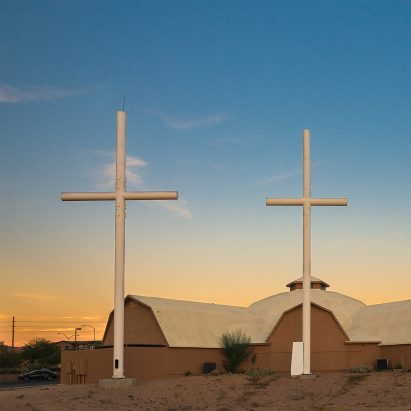 Cell tower crosses
