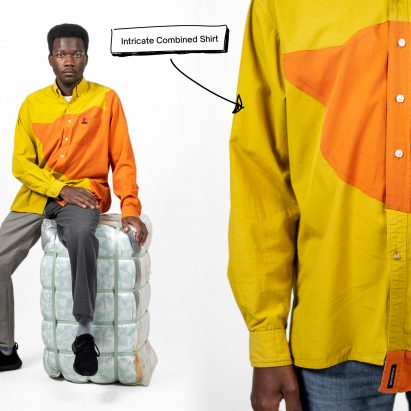Intricate combined shirt from Fixing Fashion collection by Dave Hakkens