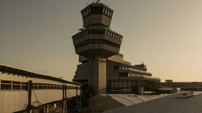 Berlin Tegel airport from photo book by Robert Rieger and Felix Brüggemann
