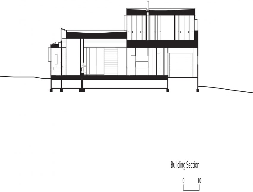 Plans for Forest House by Faulker Architects