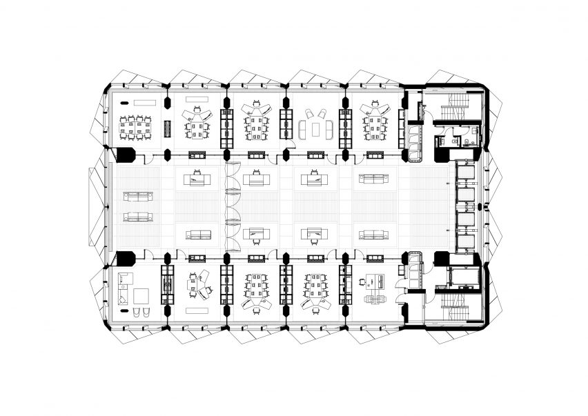 Lower level plan