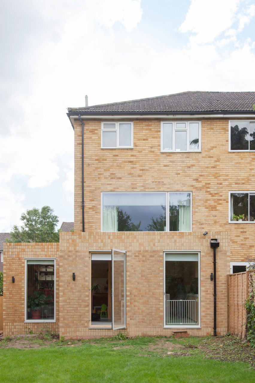 A brick house extension