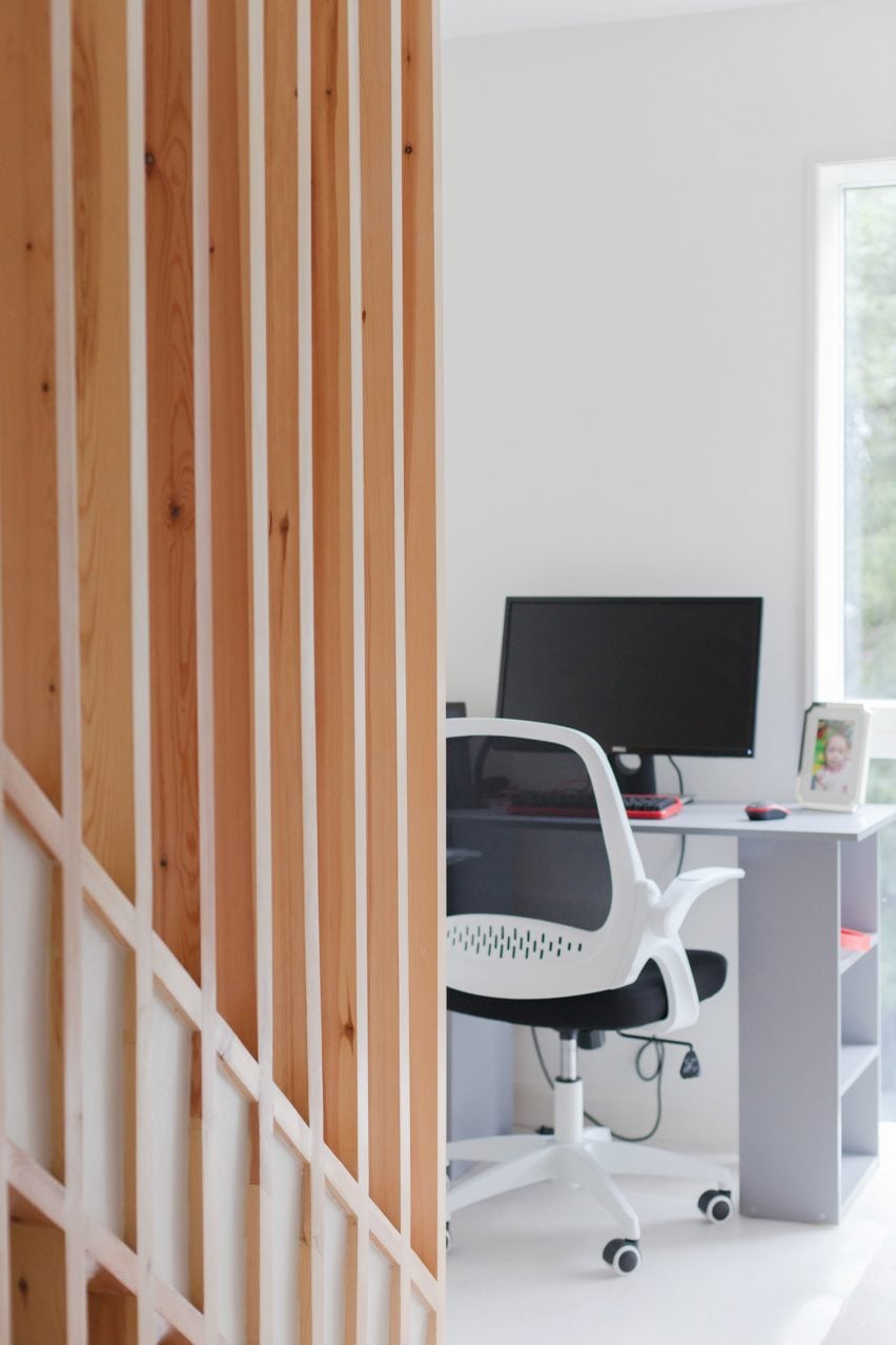 A home office