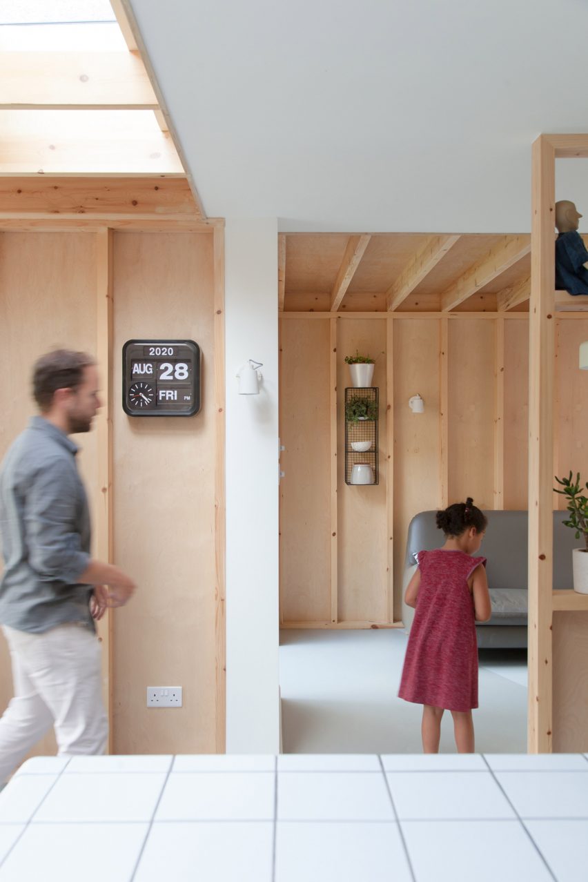 The interiors of Fruit Box by Nimtim Architects