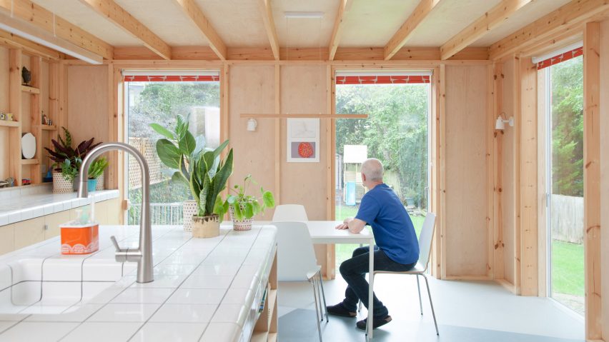 The kitchen of the Fruit Box extension
