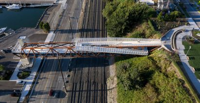 New Grand Avenue Park Bridge by LMN Architects