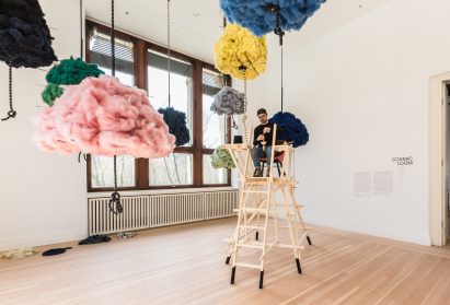 Hella Jongerius Woven Cosmos exhibition at Gropius Bau