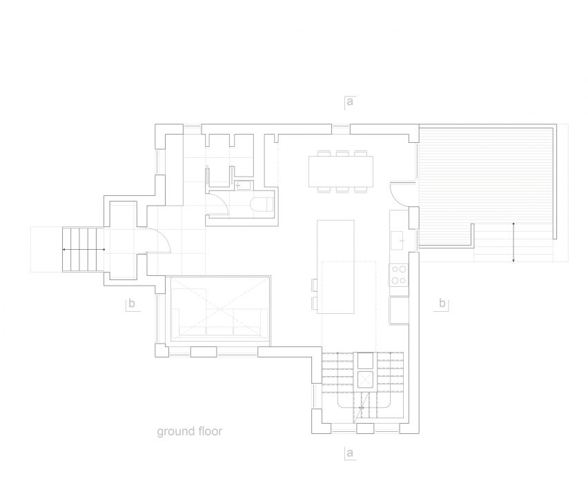 Ground floor floor-plan