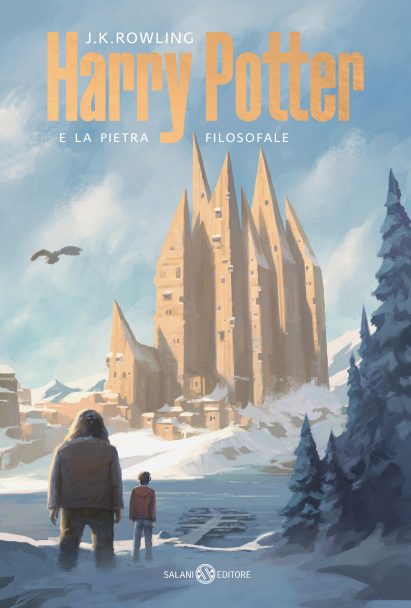 Italian cover of Harry Potter and the Philosopher's Stone designed by Michele De Lucchi