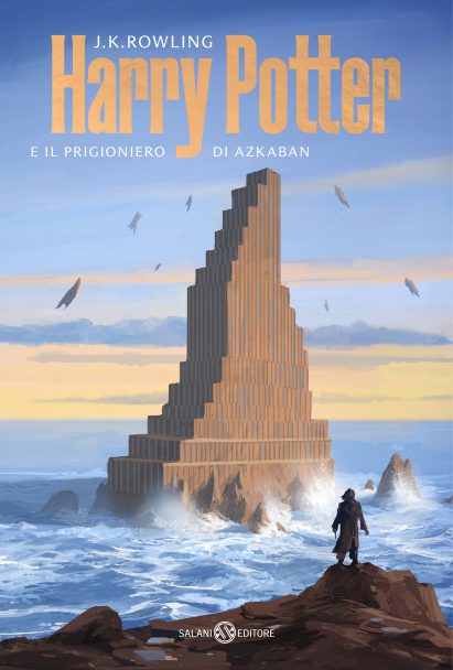 Cover of Harry Potter and the Prisoner of Azkaban designed by Michele De Lucchi