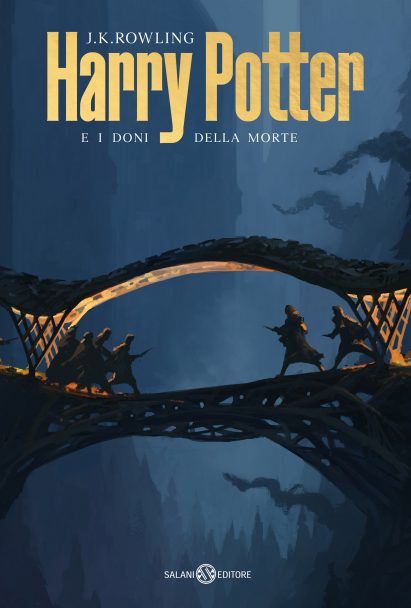 Cover of Harry Potter and the Deathly Hallows designed by Michele De Lucchi