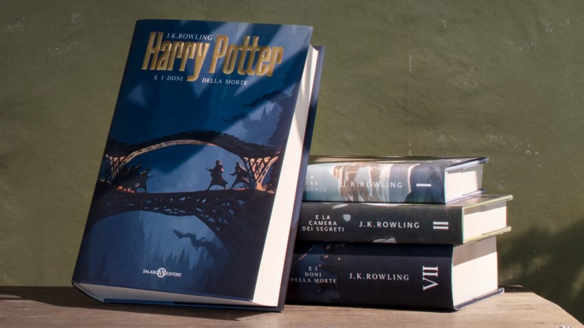 Harry Potter with architecture covers