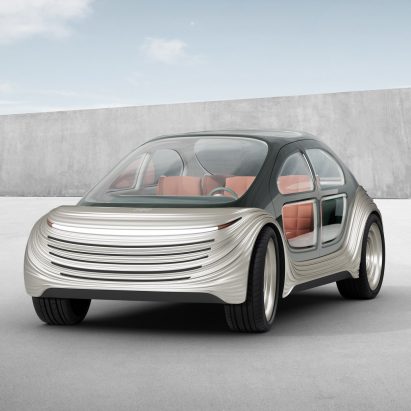 Heatherwick Studio reveals Airo car that will clean pollution as it drives