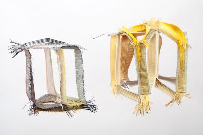 3D woven pliable architecture modules by Hella Jongerius