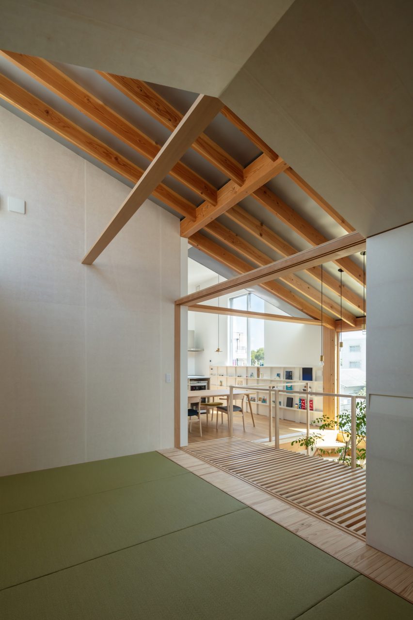 A tatami room