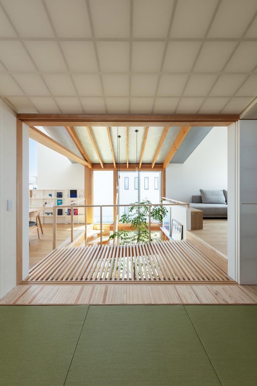 A tatami room