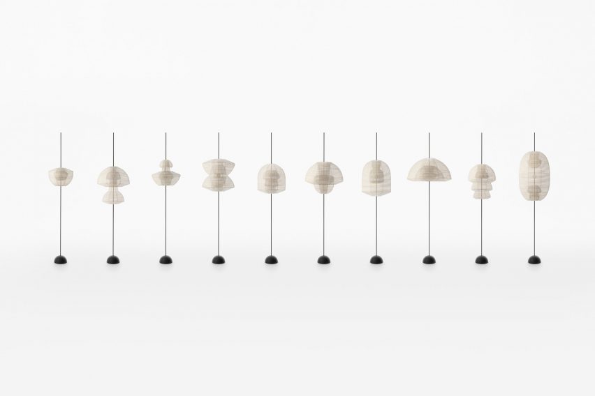 Reversible Kyoto paper lanterns