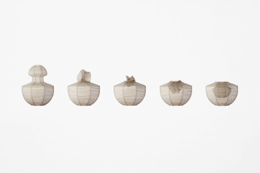 Modern paper lanterns