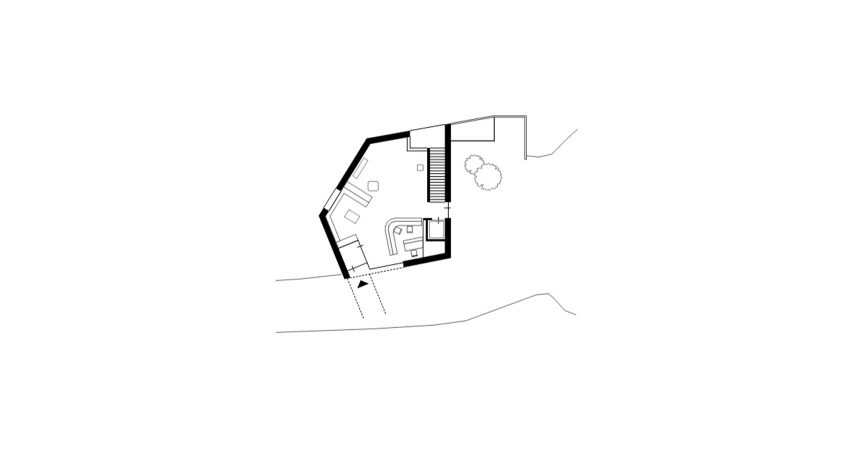 Upper ground floor plan, Ibex Museum St Leonhard