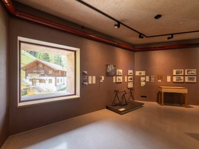 Exhibition gallery at Ibex Museum St Leonhard by Daniela Kröss and Rainer Köberl