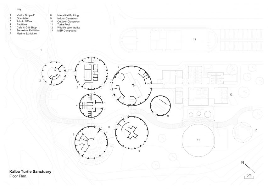 Khor Kalba Turtle Wildlife Sanctuary by Hopkins Architects