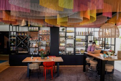 Kriskadecor installed at Novotel Route Des Grands Crus by Design Studio